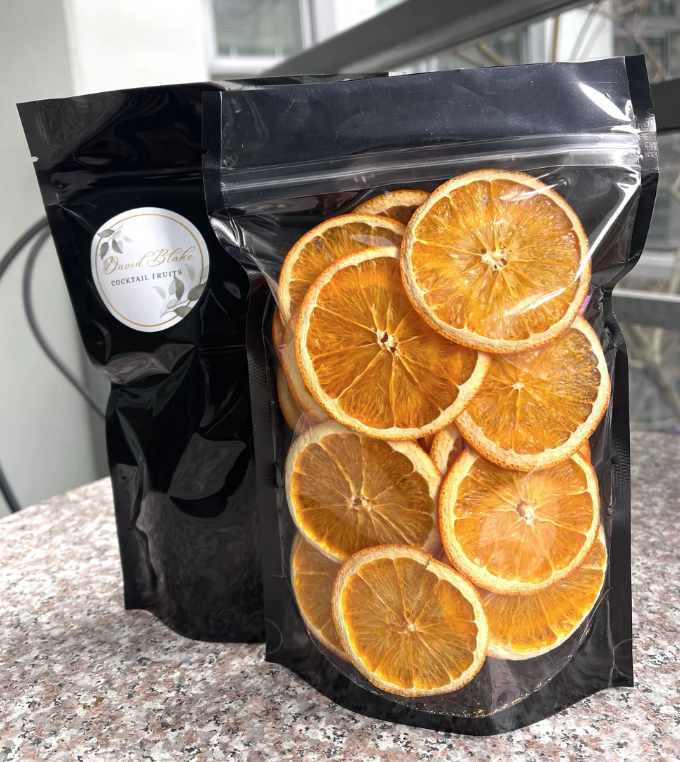 Getrocknete Orangenscheiben