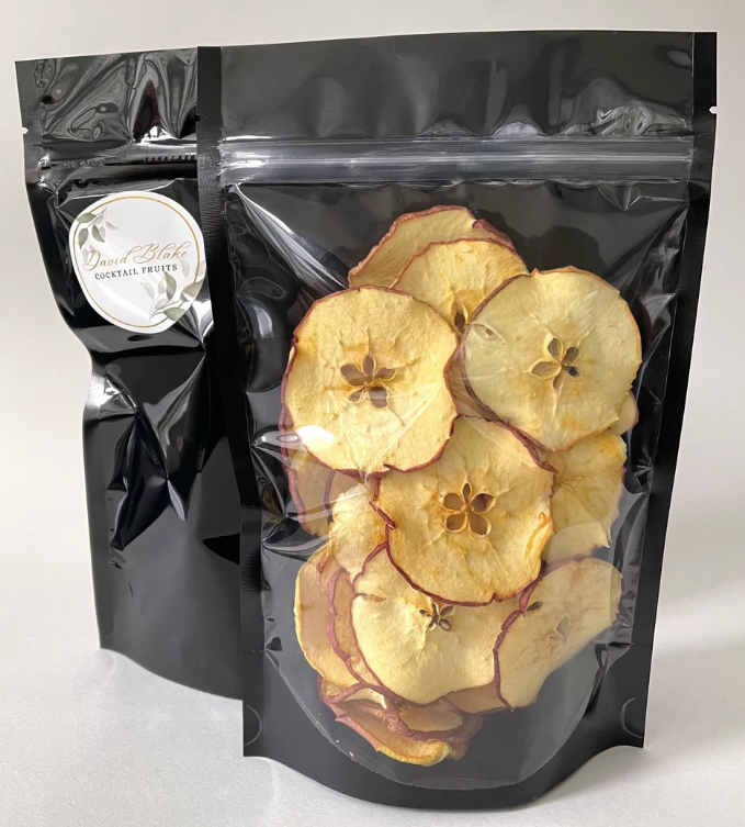 Getrocknete Apfelscheiben