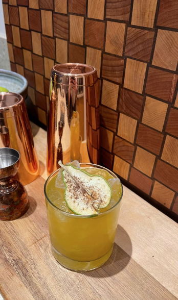 Getrocknete Birnenscheiben