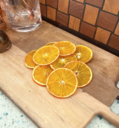 Getrocknete Orangenscheiben