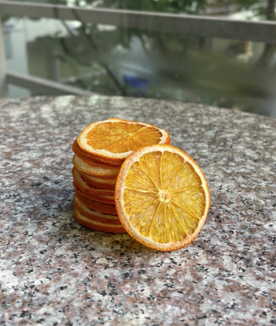 Getrocknete Orangenscheiben