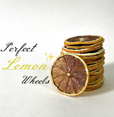 Getrocknete Zitronenscheiben