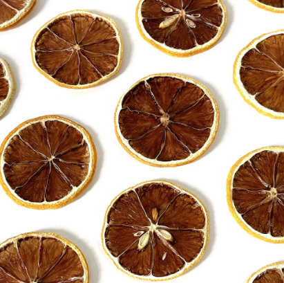 Getrocknete Zitronenscheiben