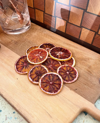 Getrocknete  Blutorangenscheiben